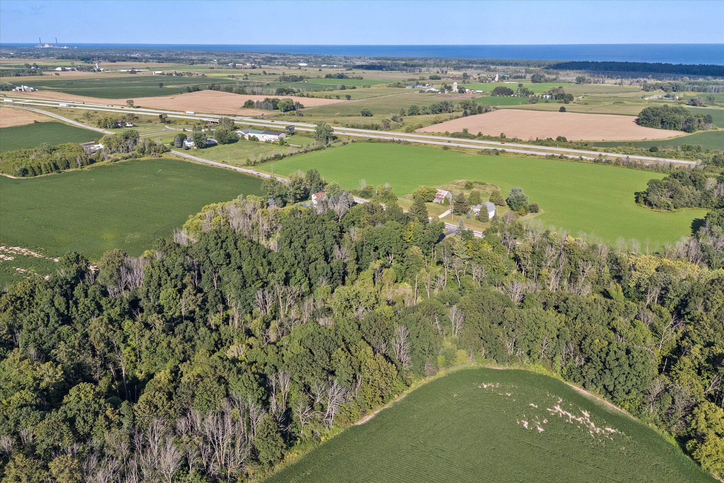 9338 Sauk Trail Road Wilson, WI 53070 - Photo 45 of 52 48-Aerial