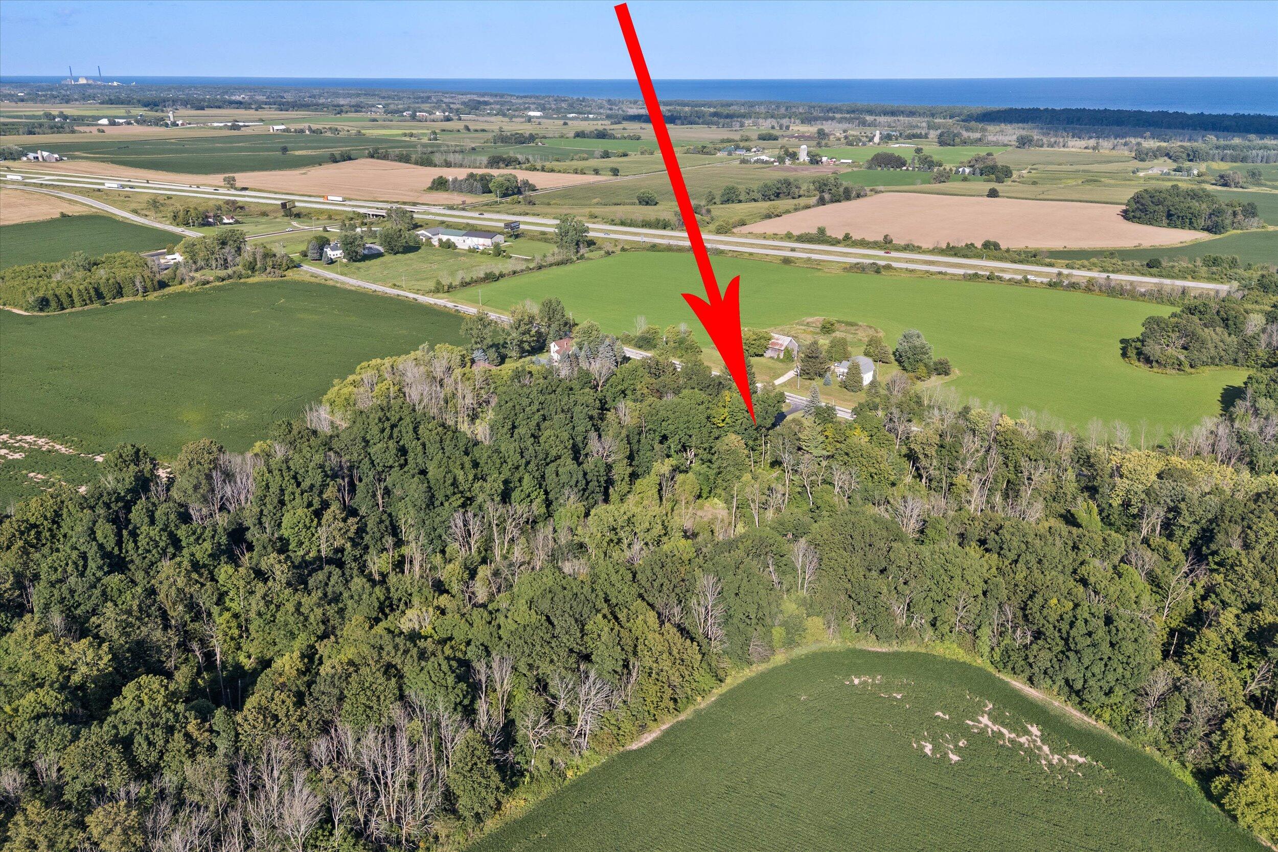 9338 Sauk Trail Road Wilson, WI 53070 - Photo 46 of 52 47-Aerial