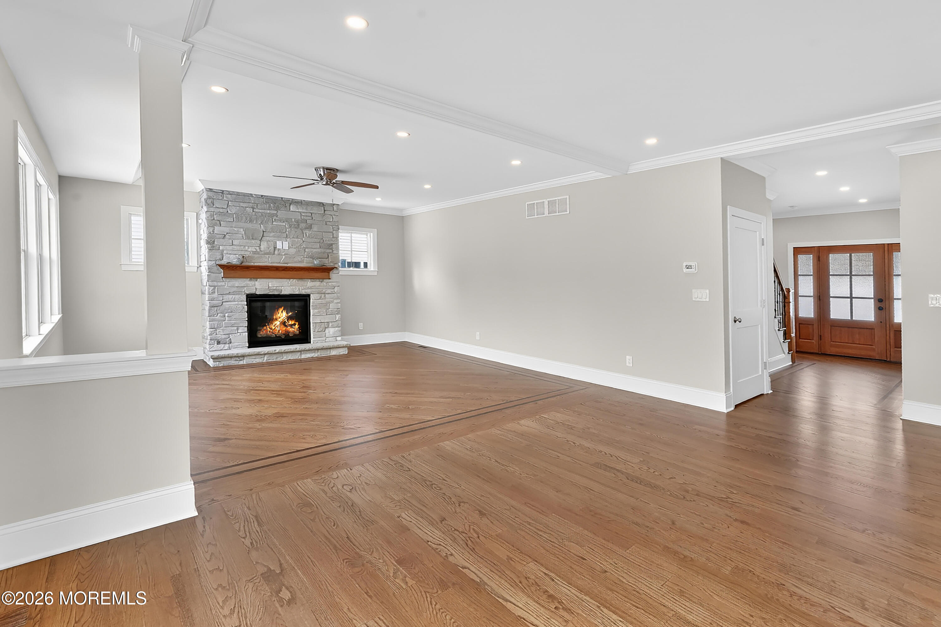 909 Jersey Avenue Spring Lake Heights, NJ 07762 - Photo 15 of 57 Living room Gas Fireplace