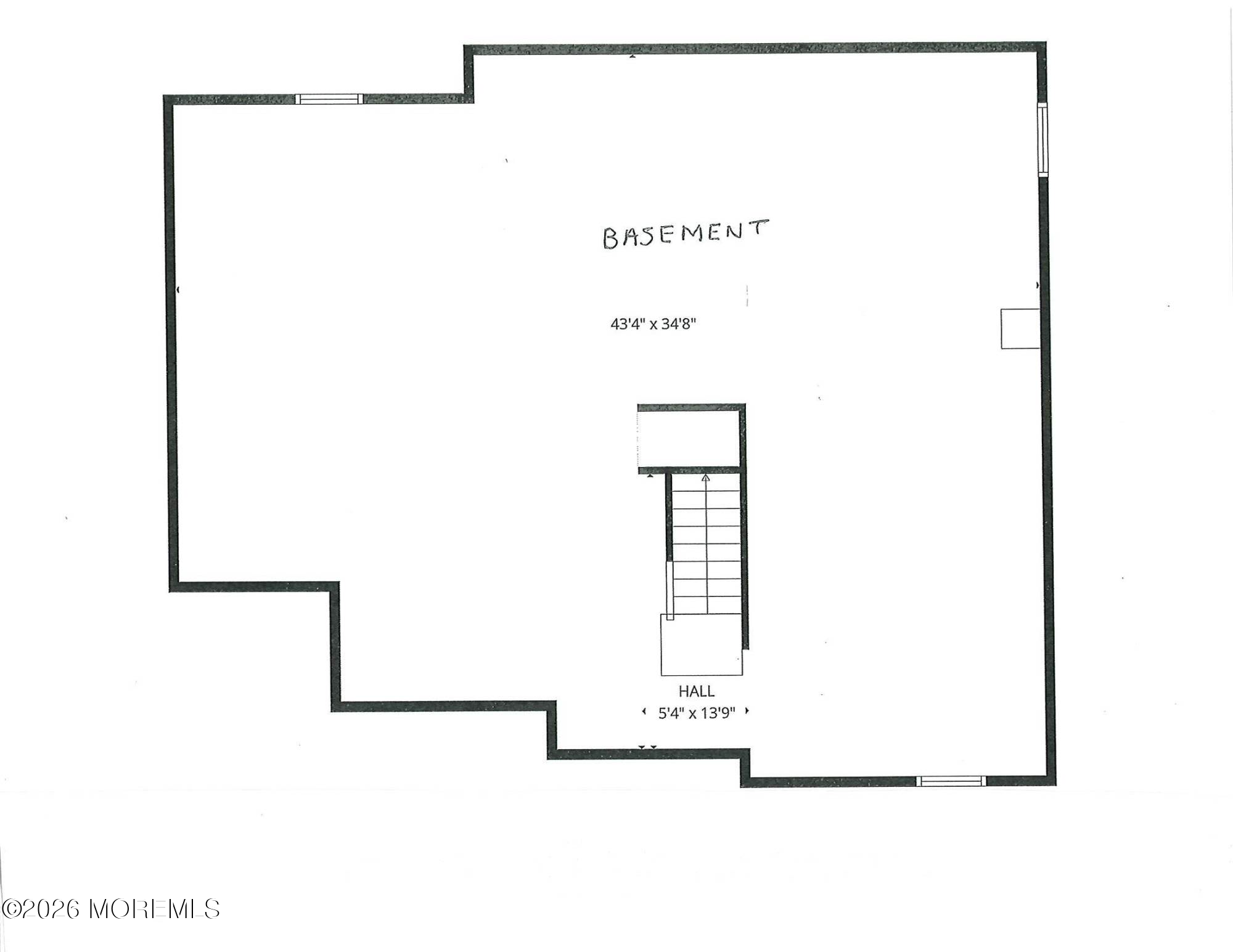 909 Jersey Avenue Spring Lake Heights, NJ 07762 - Photo 17 of 57 Basement painted floors and wall high ceilings to be finished.