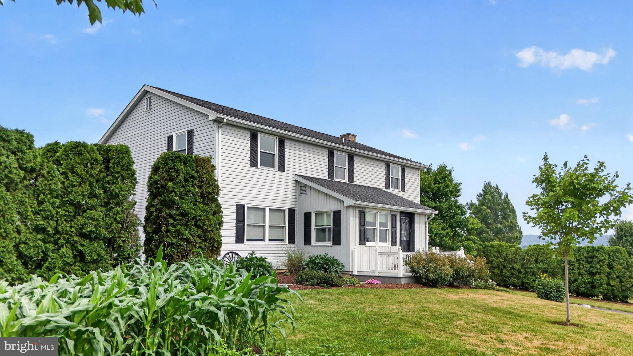 285 School Lane Road Gap, PA 17527 - Photo 9 of 56 Charming two-story home with lush greenery.