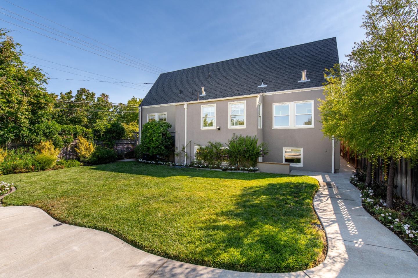 843 Crossway Road Burlingame, CA 94010 - Photo 36 of 36 a view of a house with a backyard porch and sitting area