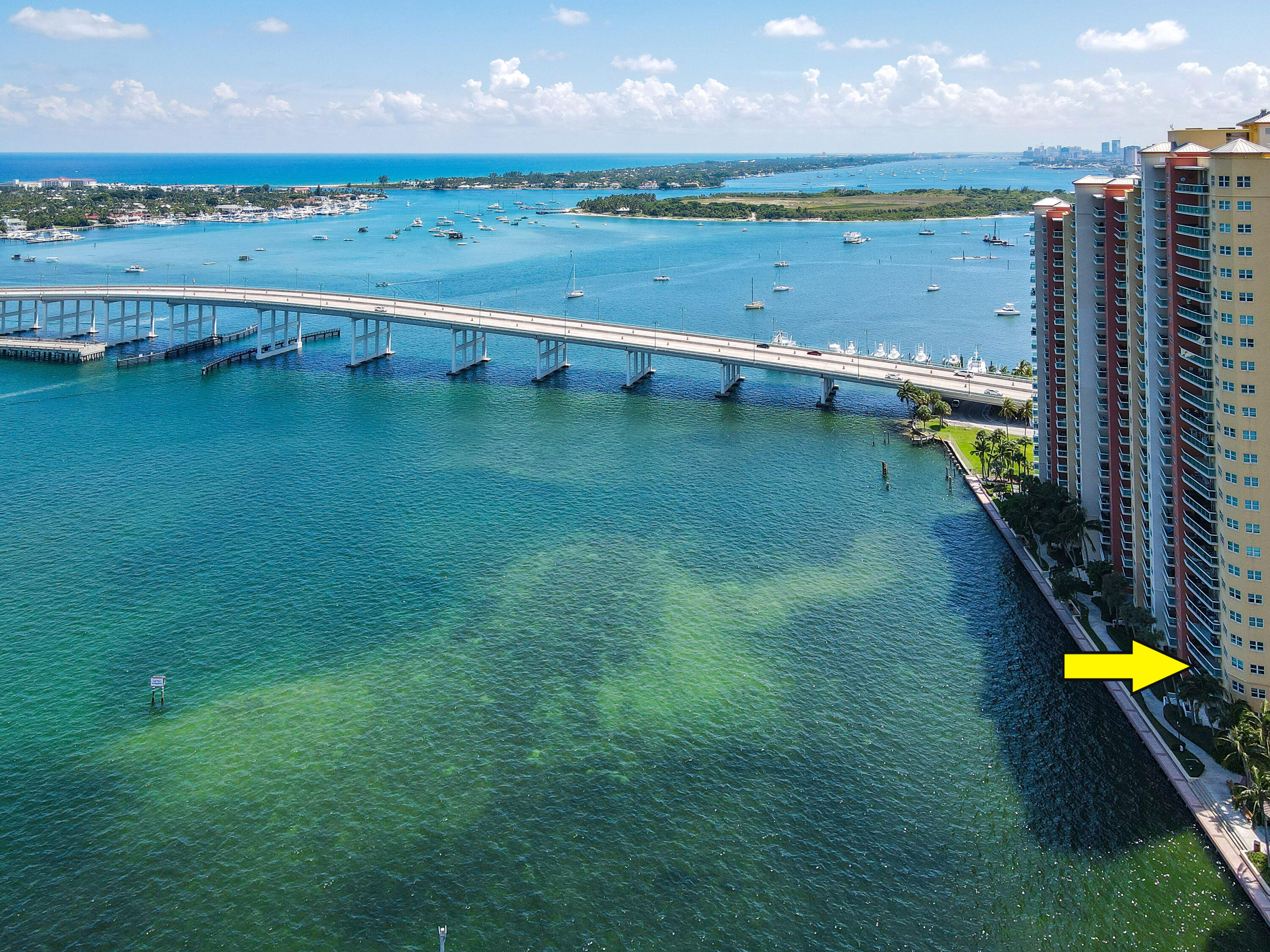 2640 Lake Shore Drive, Unit 207 Riviera Beach, FL 33404 - Photo 54 of 54 2640LakeShoreDr#207Aerials(13)a