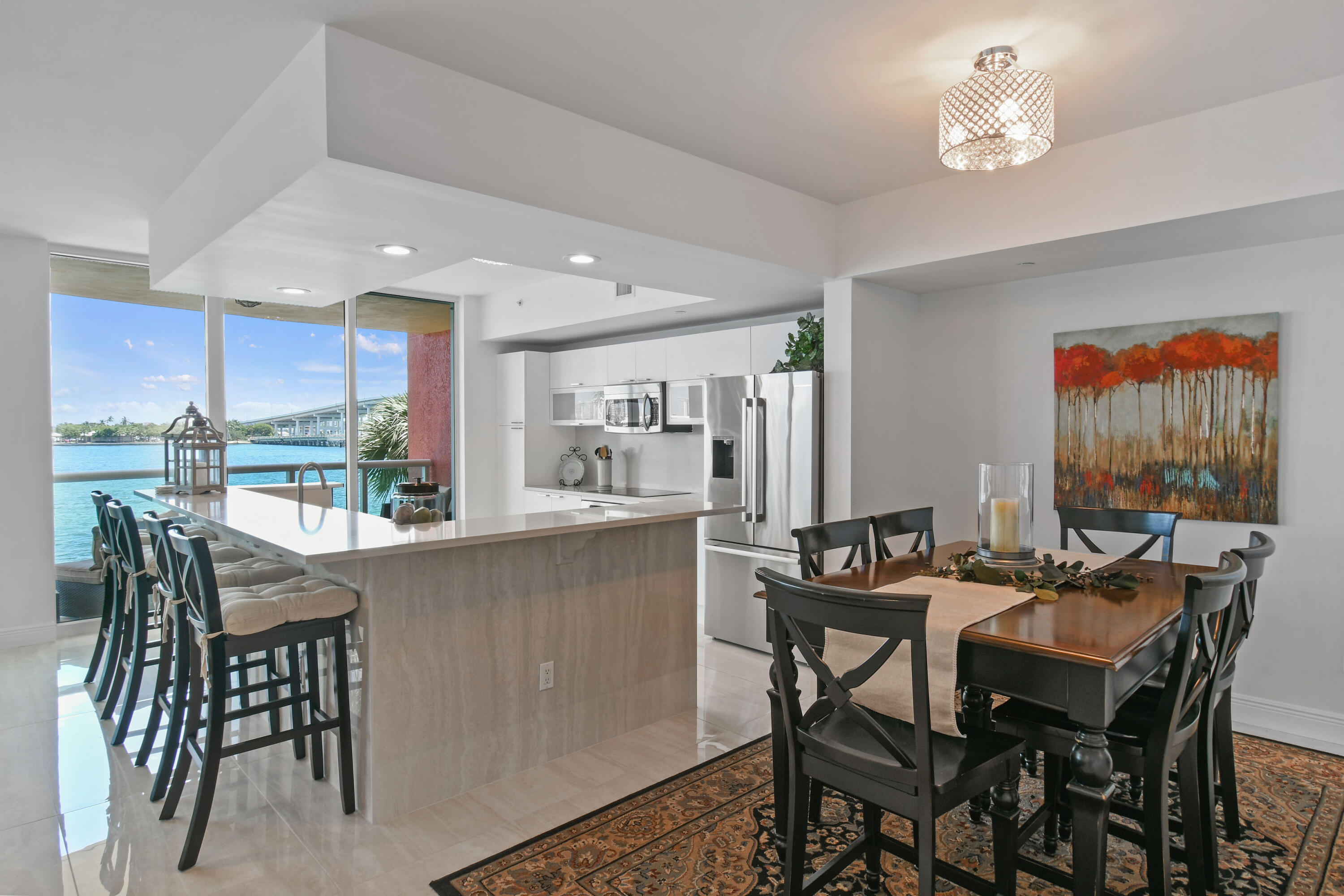2640 Lake Shore Drive, Unit 207 Riviera Beach, FL 33404 - Photo 7 of 54 Kitchen/Dining