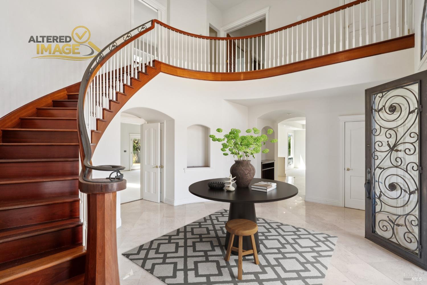 5151 Wild Horse Valley Road Napa, CA 94558 - Photo 5 of 81 a view of entryway livingroom and hall