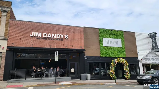 a view of a building with street