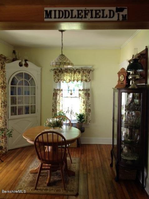 83 Town Hill Road Middlefield, MA 01235 - Photo 8 of 17 a view of a dining room with furniture and window