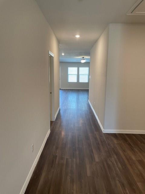 3116 Kingsgarden Road Denton, TX 76207 - Photo 3 of 20 a view of gallery with wooden floor