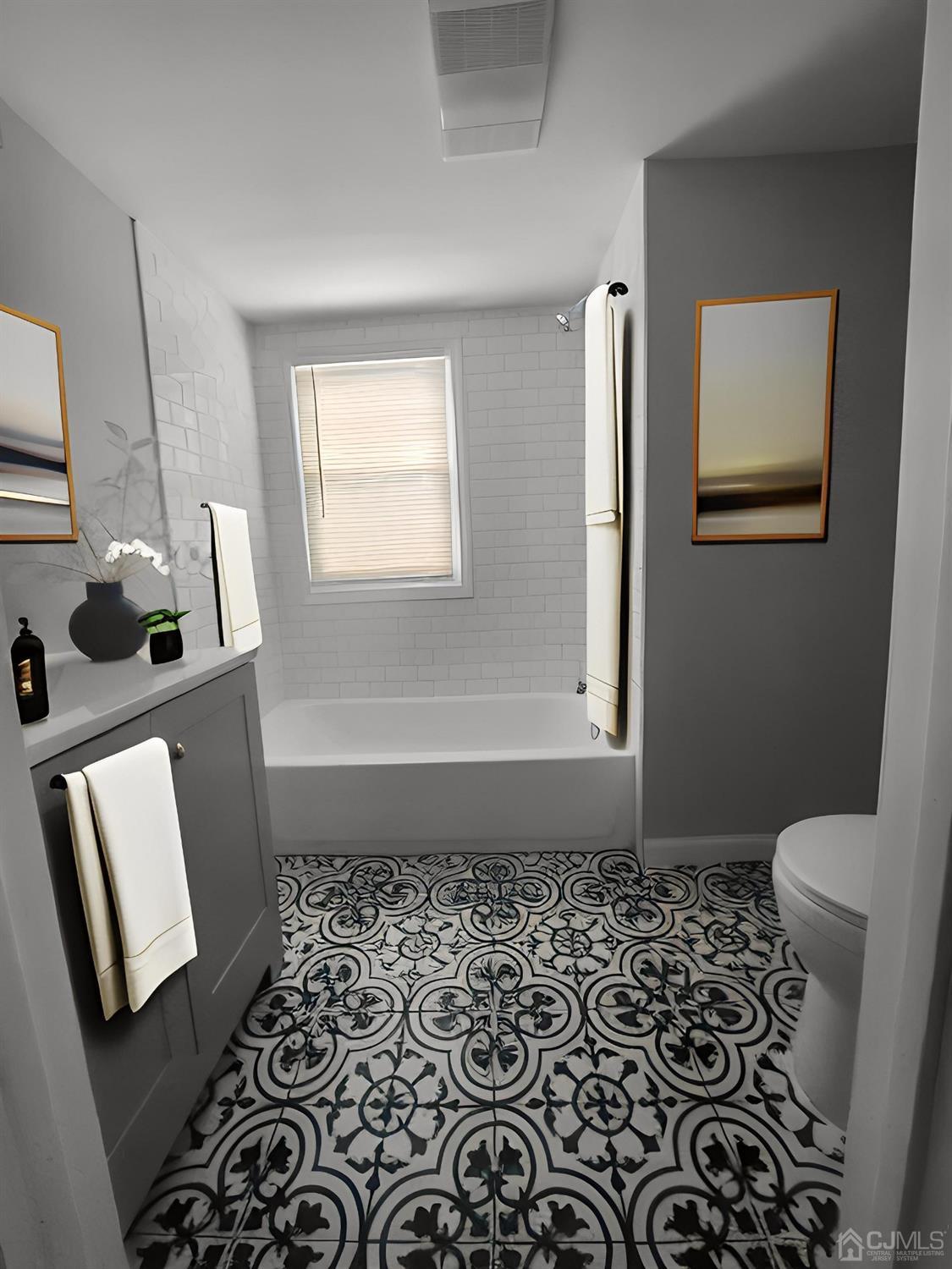 190 Berkeley Terrace Plainfield, NJ 07062 - Photo 14 of 23 a bathroom with a sink and a toilet