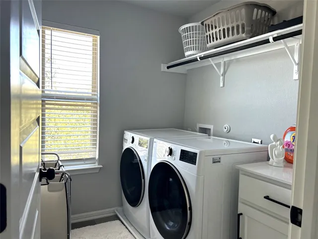 a view of a workspace with a window