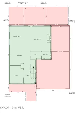 $530,000 | 59 East Weatherbee Way, Hampstead, NC 28443