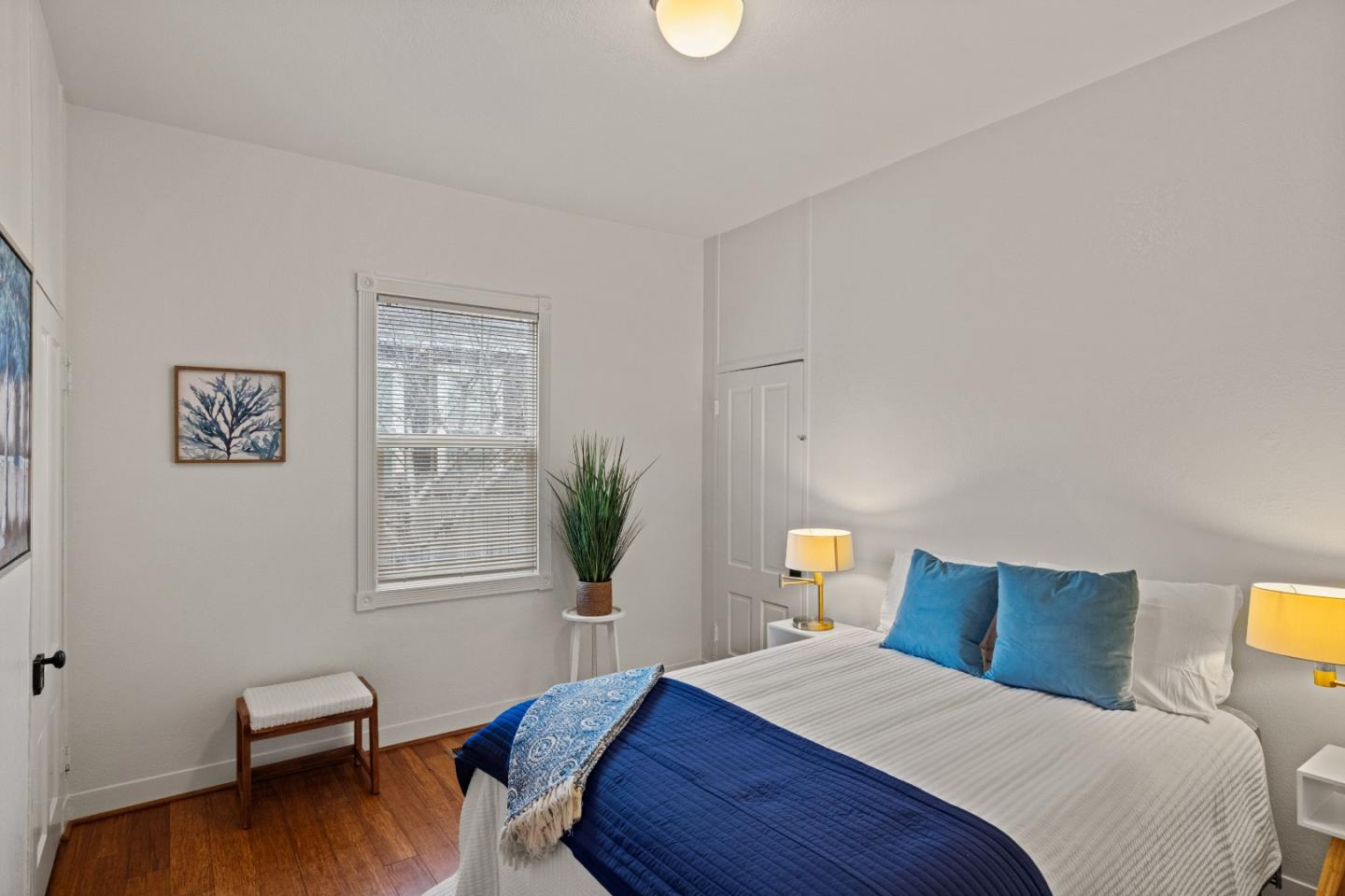 21 Fourth Street Spreckels, CA 93962 - Photo 14 of 31 a bedroom with a bed and a window