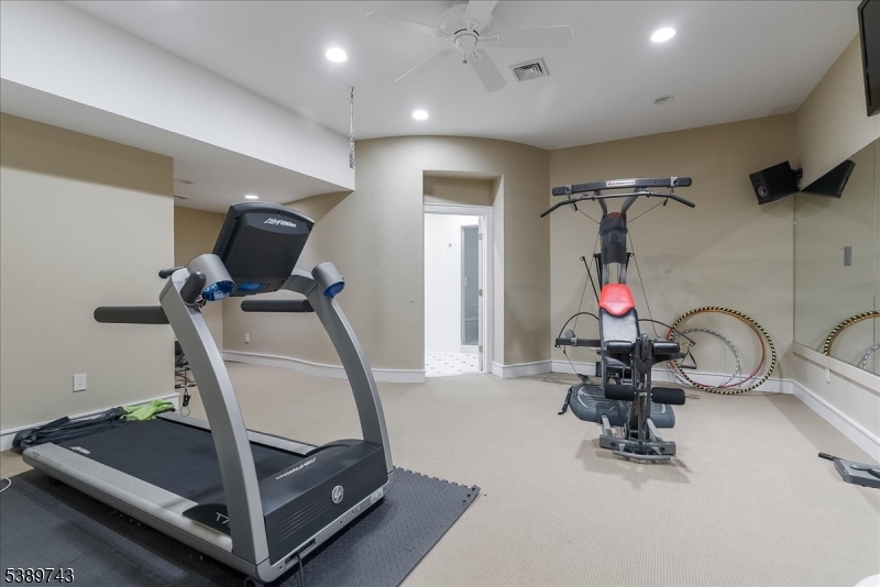 20 Island Trail Sparta, NJ 07871 - Photo 19 of 23 a room with gym equipment and a mirror