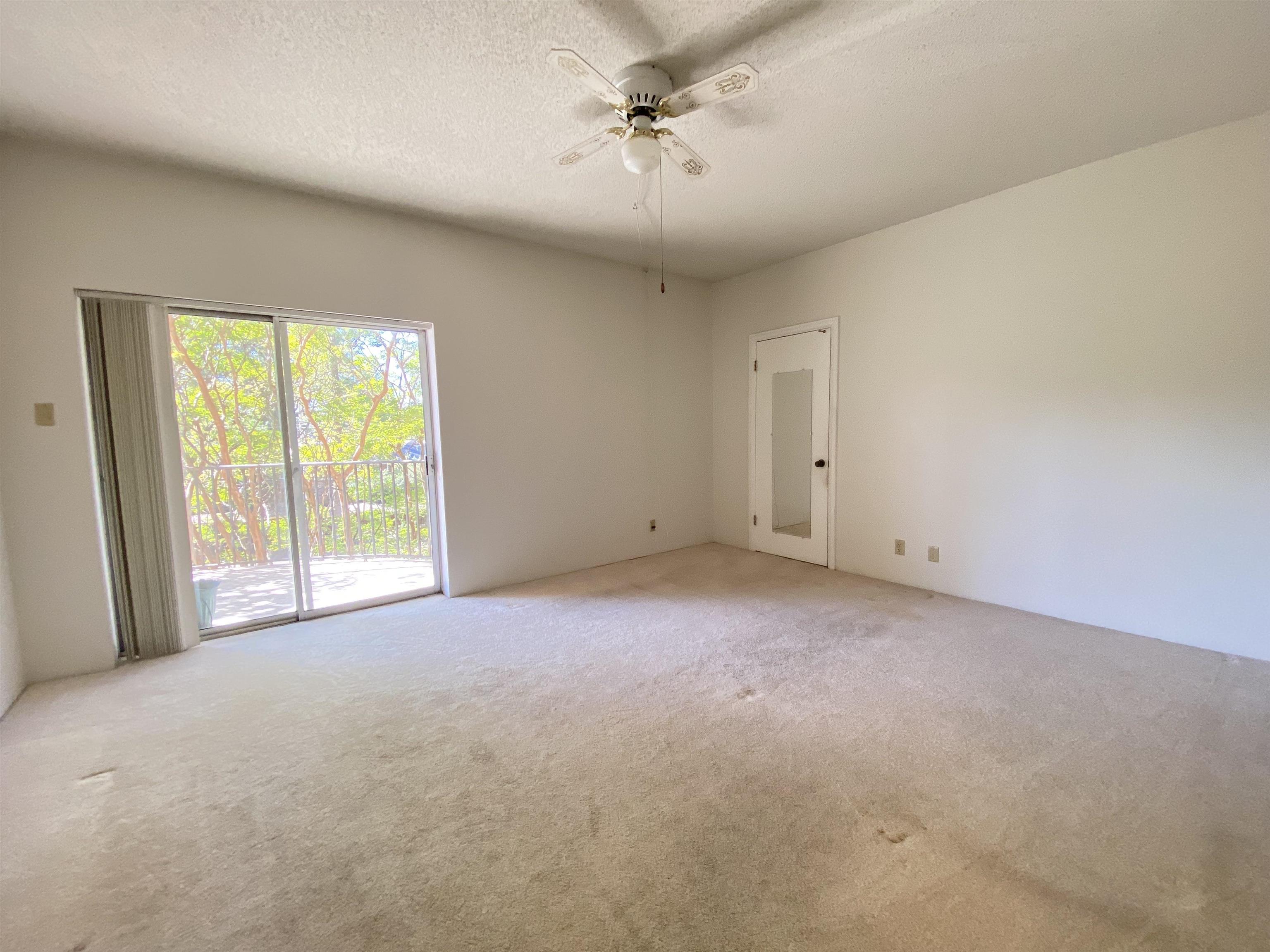 475 North Highland Street, Unit 3F Memphis, TN 38122 - Photo 12 of 24 an empty room with windows and ceiling fan