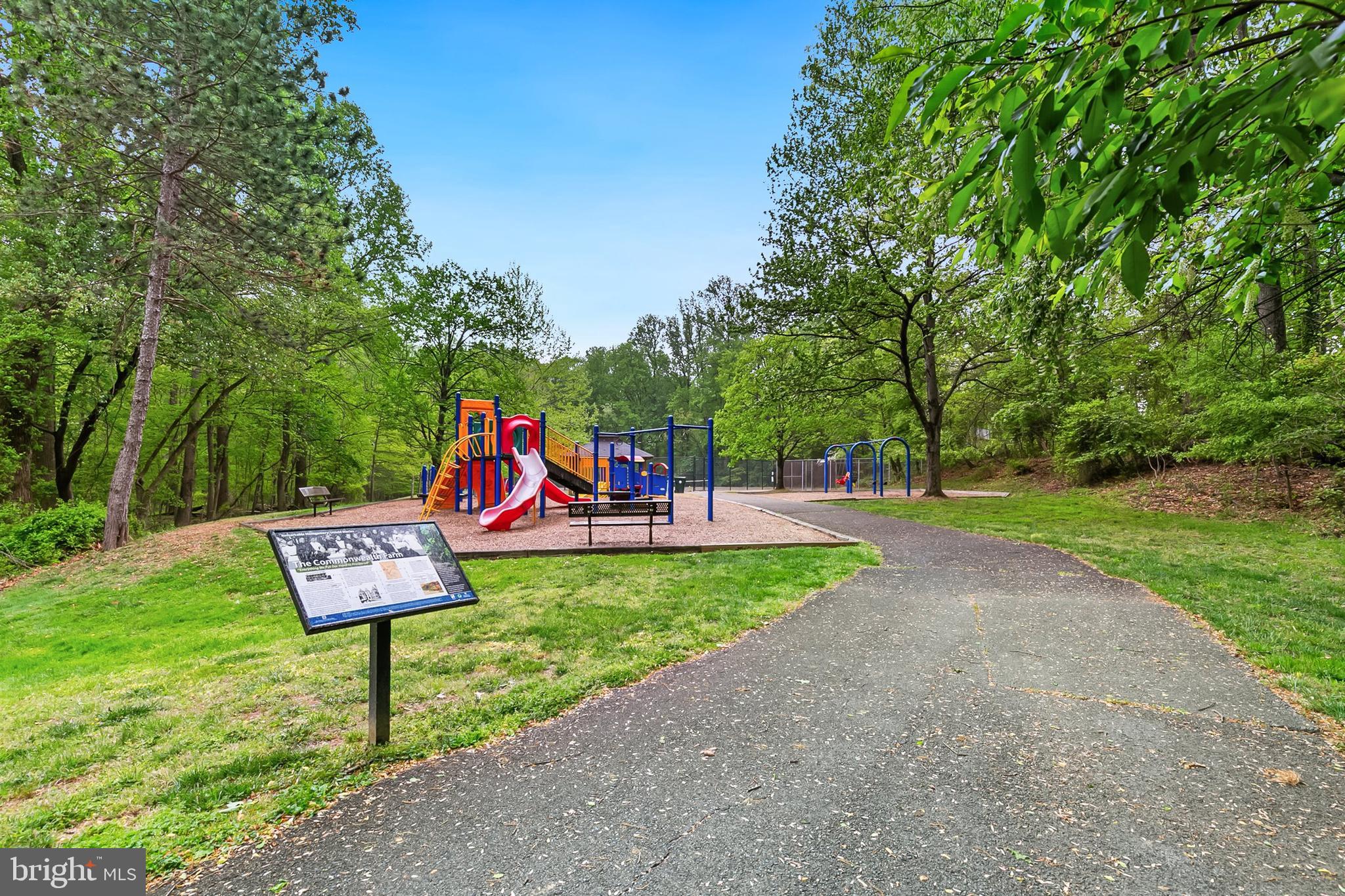1004 Windmill Lane Silver Spring, MD 20905 - Photo 54 of 60 a view of a park with bench and garden