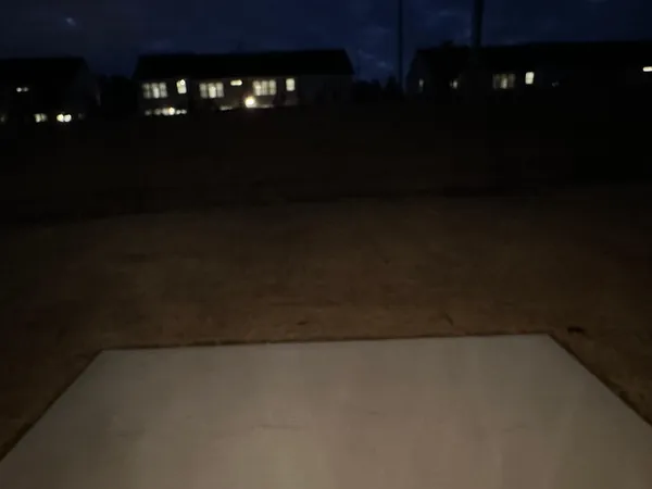 a view of a garage