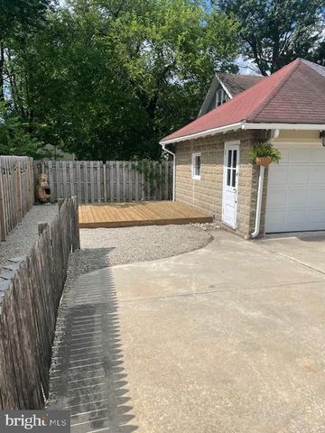 a backyard of a house