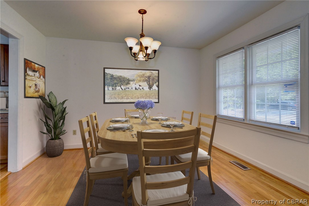 14401 Stage Road Lanexa, VA 23089 - Photo 7 of 35 Formal Dining Room Virtually staged
