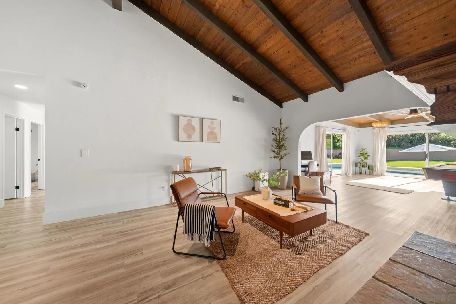 4010 Corral Canyon Road Bonita, CA 91902 - Photo 4 of 35 a living room with furniture and a wooden floor