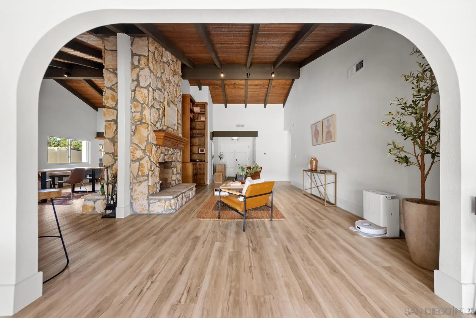 4010 Corral Canyon Road Bonita, CA 91902 - Photo 6 of 35 a living room with furniture and a wooden floor