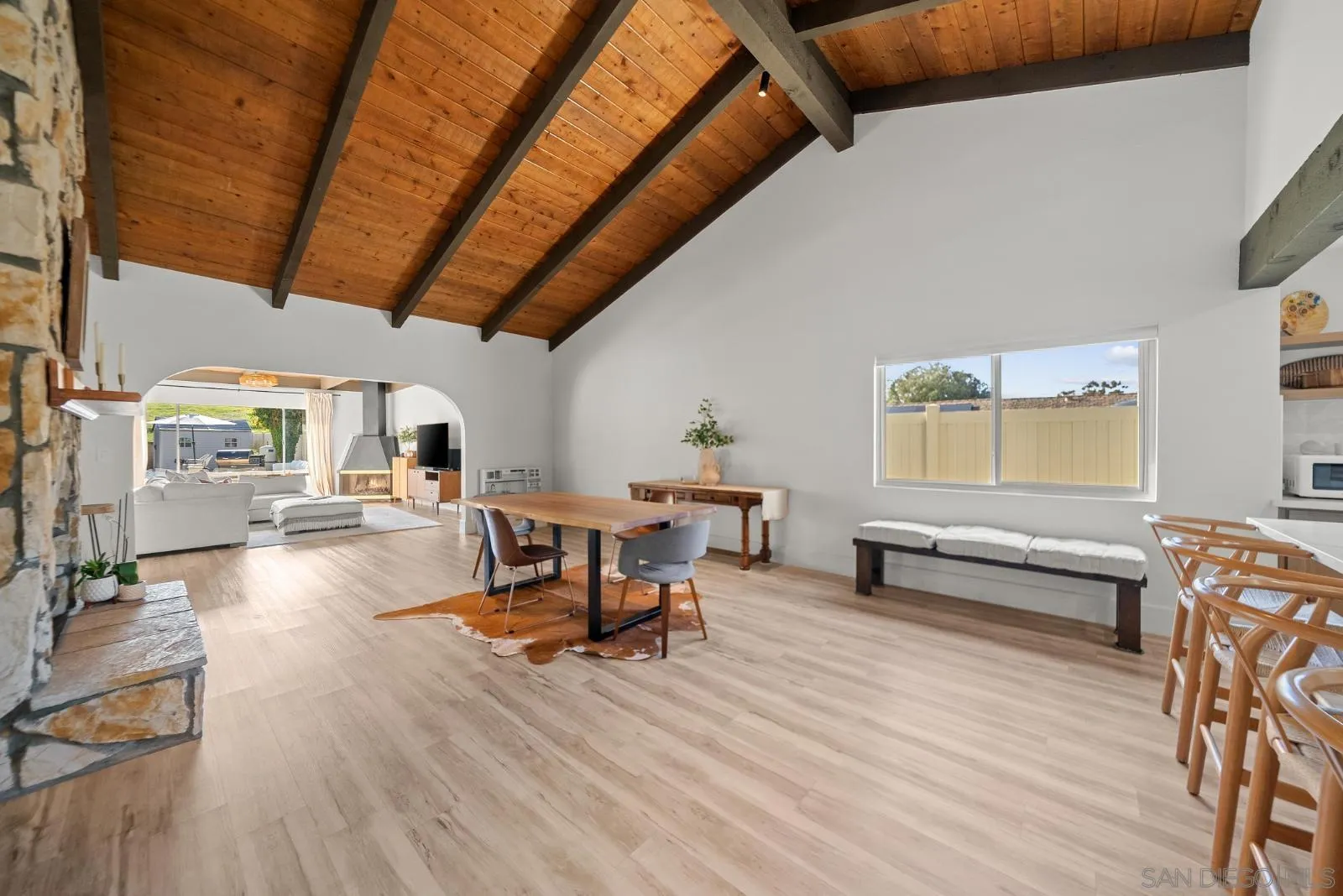 4010 Corral Canyon Road Bonita, CA 91902 - Photo 10 of 35 a living room with furniture and a wooden floor
