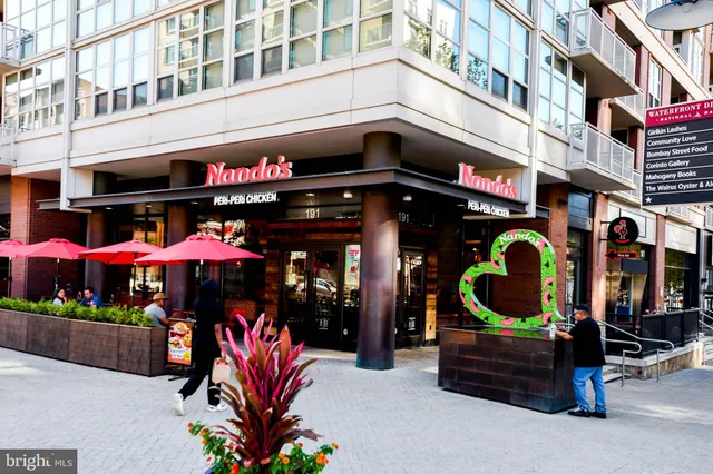 a car parked in front of a building