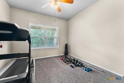 a very nice looking room with a large window