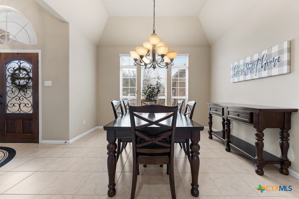 430 Archstone Loop Belton, TX 76513 - Photo 7 of 40 a view of a dining room with furniture and window
