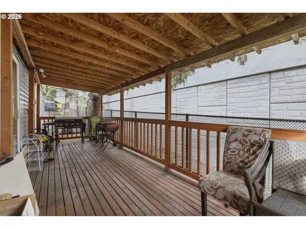 a view of outdoor space with seating space