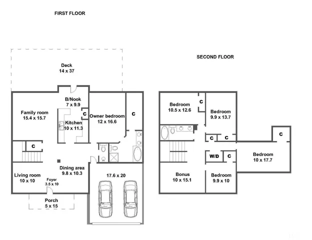 a view of a large window