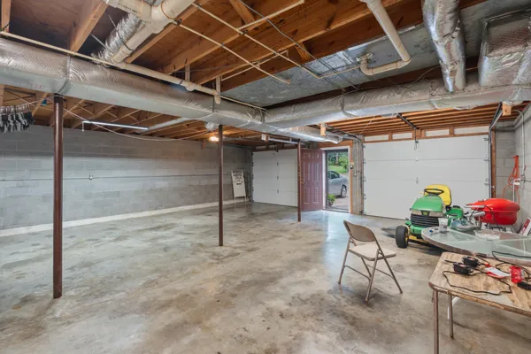 a room with musical instruments