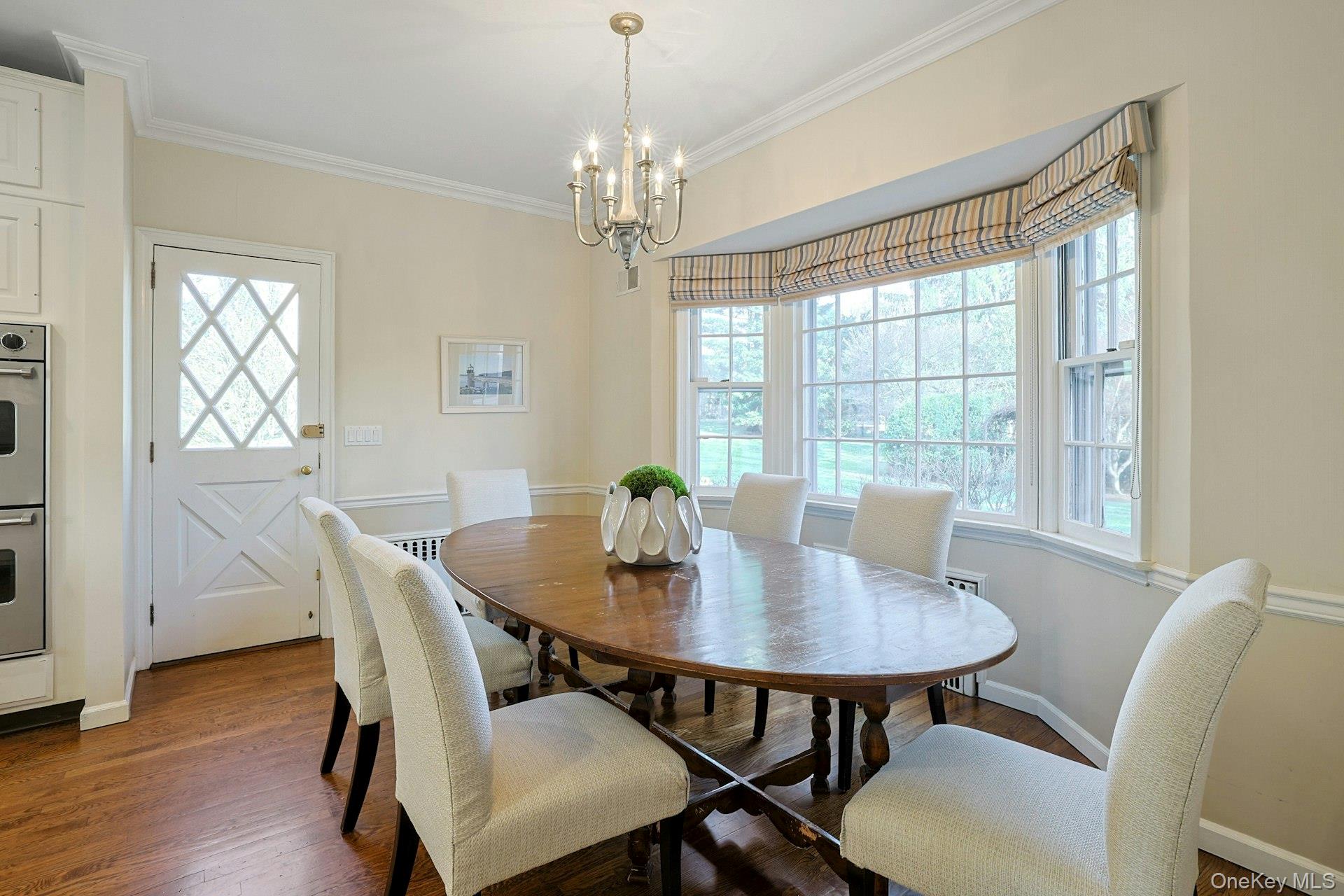 34 Park Road Scarsdale, NY 10583 - Photo 15 of 49 a view of a dining room with furniture window and wooden floor