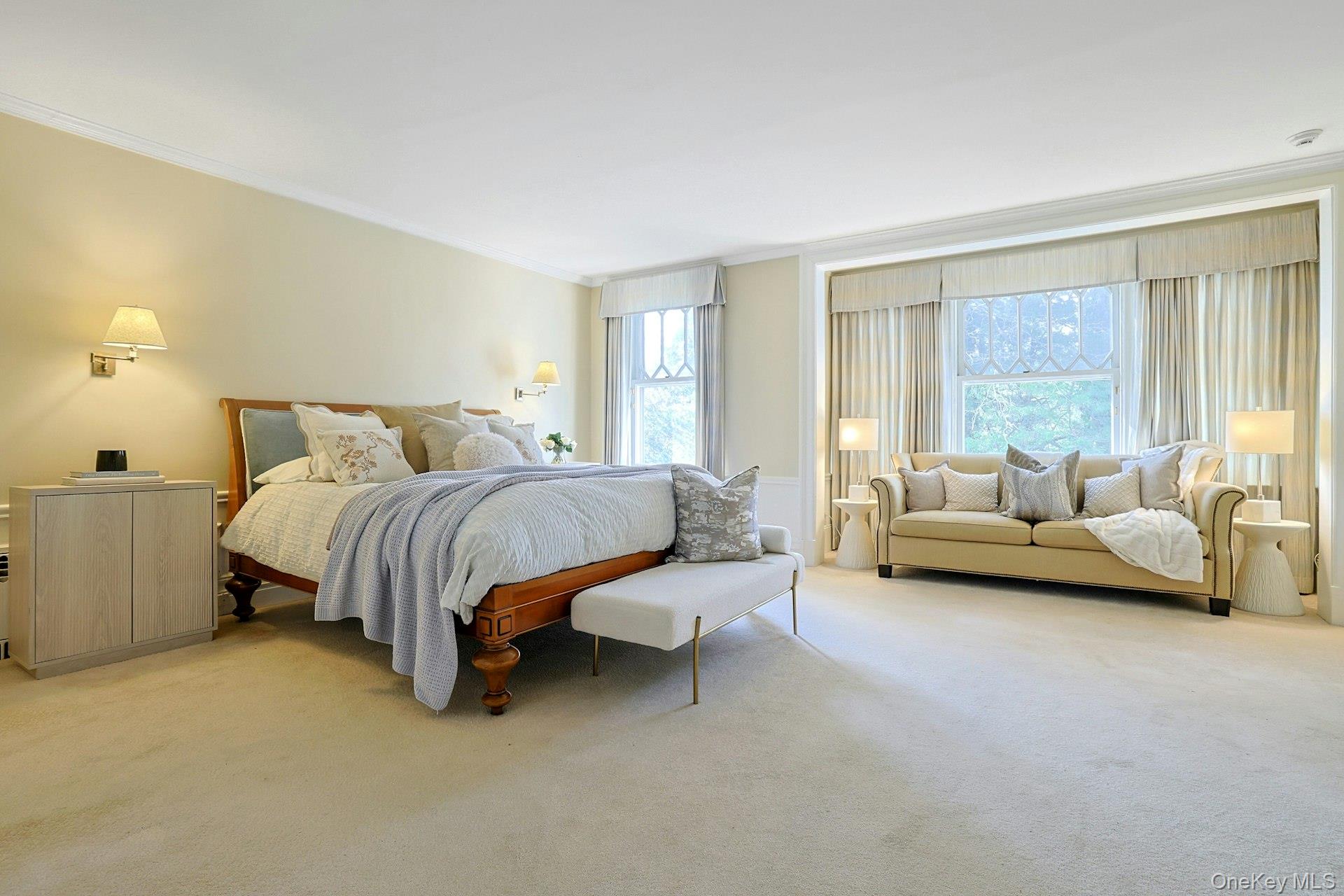 34 Park Road Scarsdale, NY 10583 - Photo 17 of 49 a bedroom with bed couch and window