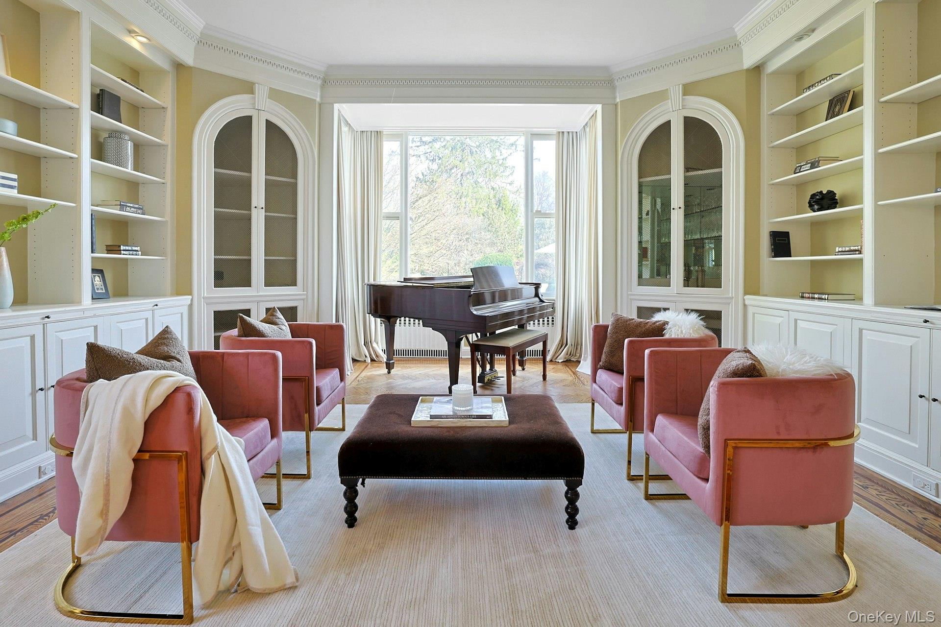 34 Park Road Scarsdale, NY 10583 - Photo 7 of 49 a living room with furniture and a large window