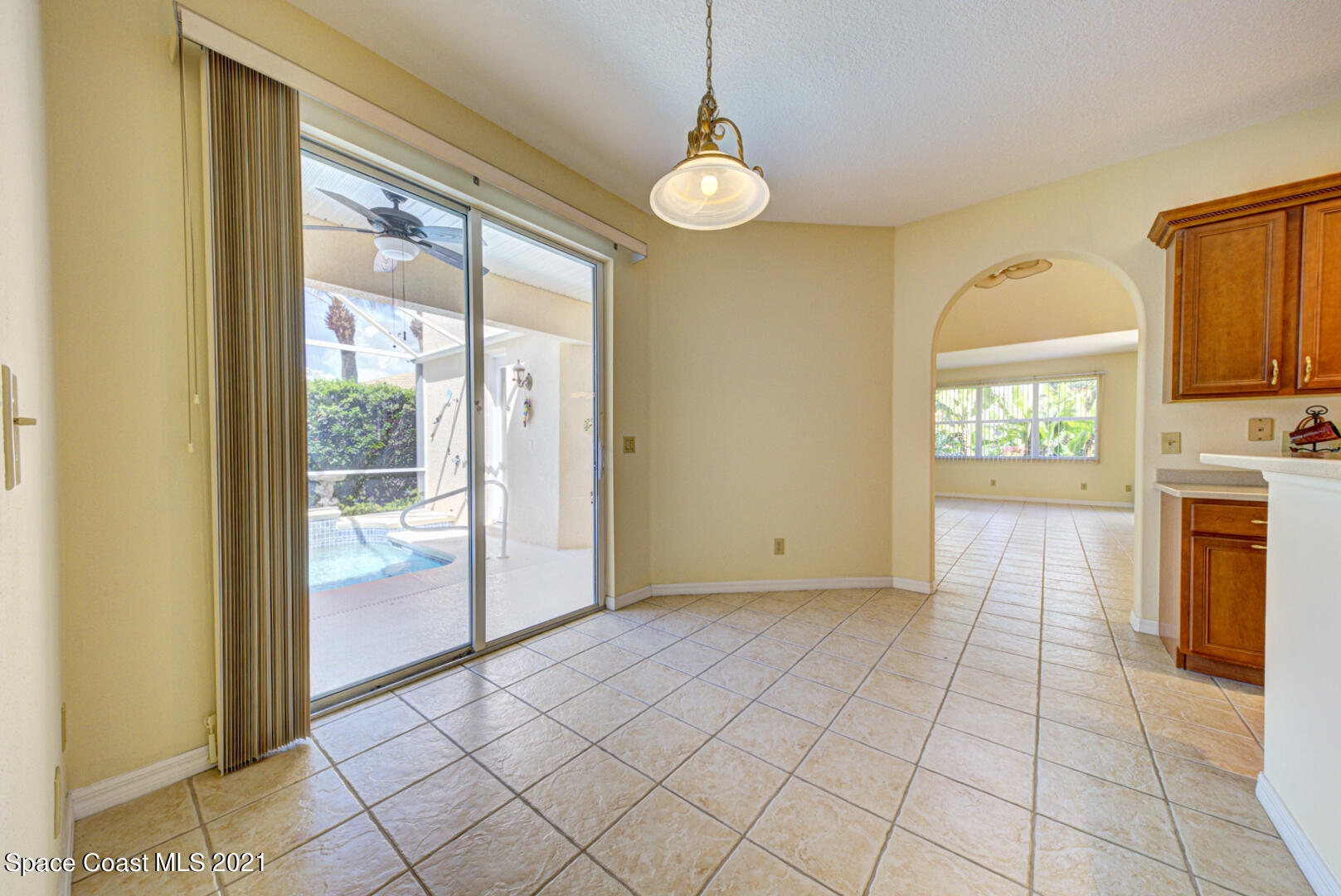 8206 Simpkins Way Melbourne, FL 32940 - Photo 25 of 66 breakfast nook with tile floor