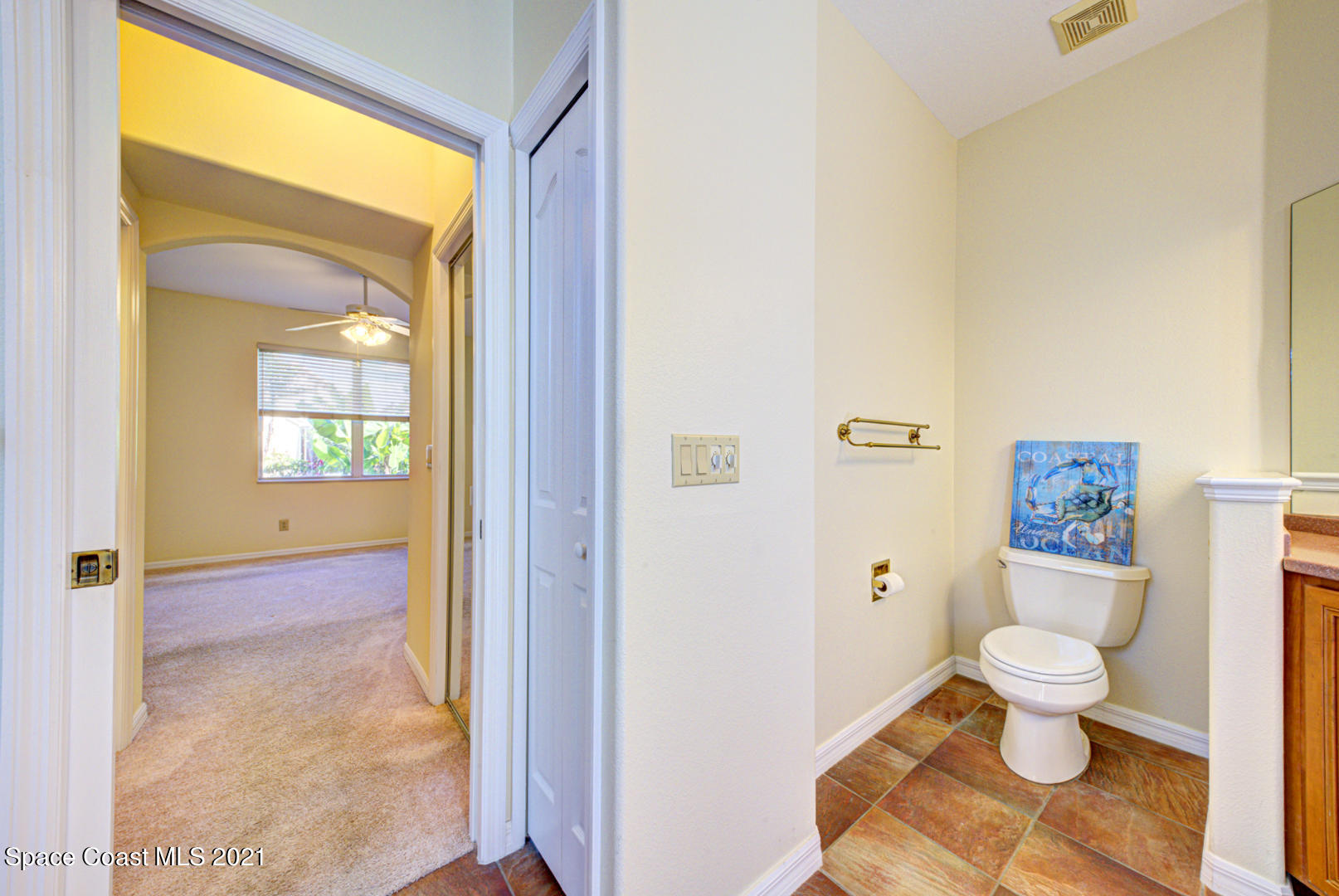 8206 Simpkins Way Melbourne, FL 32940 - Photo 48 of 66 master bathroom with linen closet (1) -