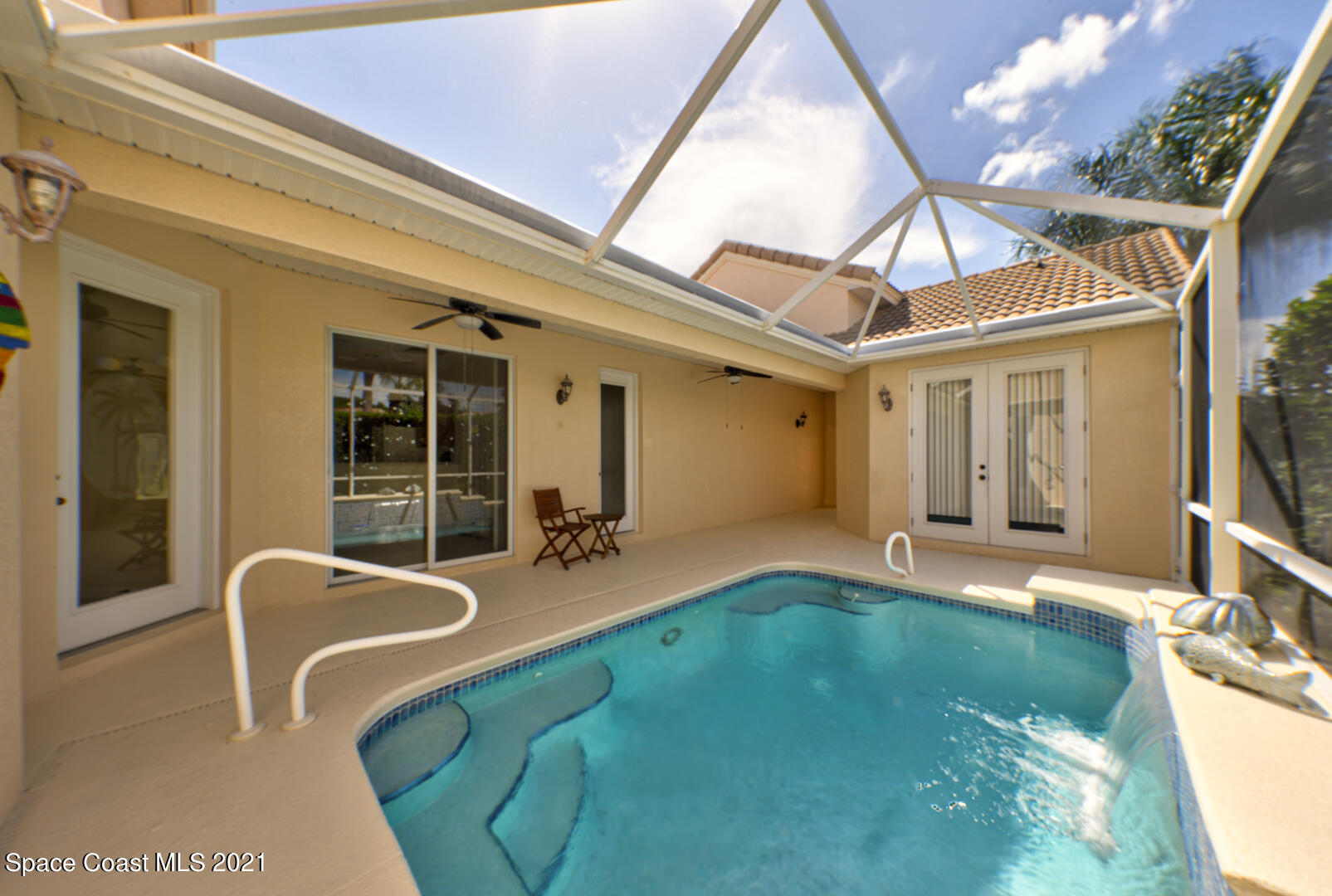 8206 Simpkins Way Melbourne, FL 32940 - Photo 54 of 66 pool in courtyard (1) - Copy