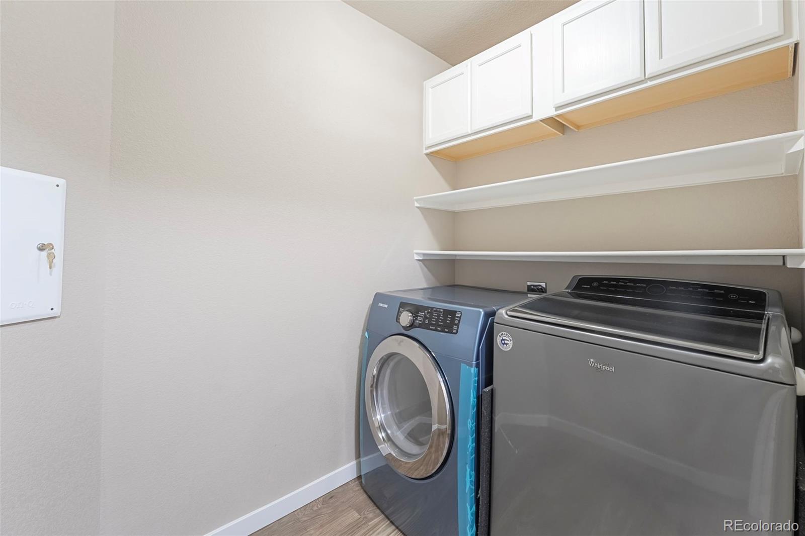 9528 Timberlake Loop Colorado Springs, CO 80927 - Photo 33 of 37 a utility room with dryer and washer