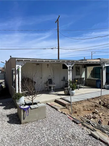 a view of a bike garage