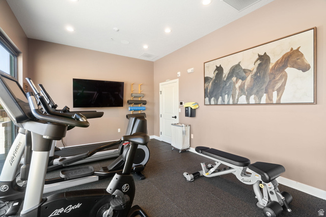 910 Wasatch Drive Kamas, UT 84036 - Photo 29 of 36 Exercise room
