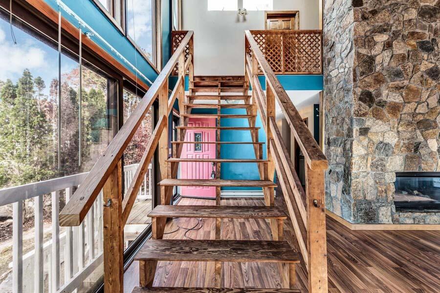45 Manitoba Road Mashpee, MA 02649 - Photo 12 of 34 a view of entryway with wooden floor and a front door