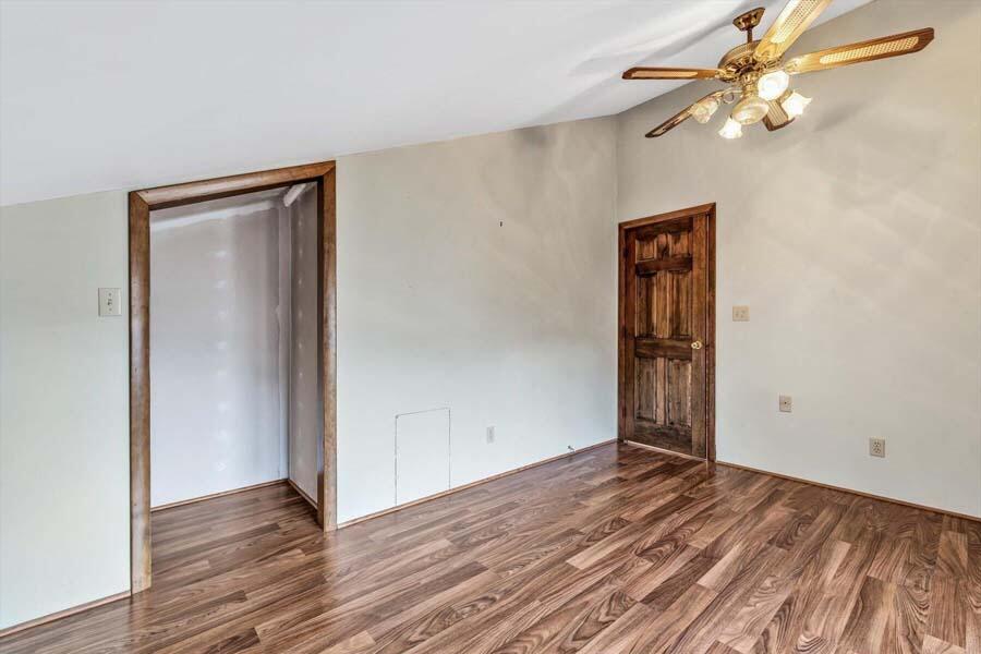 45 Manitoba Road Mashpee, MA 02649 - Photo 15 of 34 wooden floor in an empty room with a window