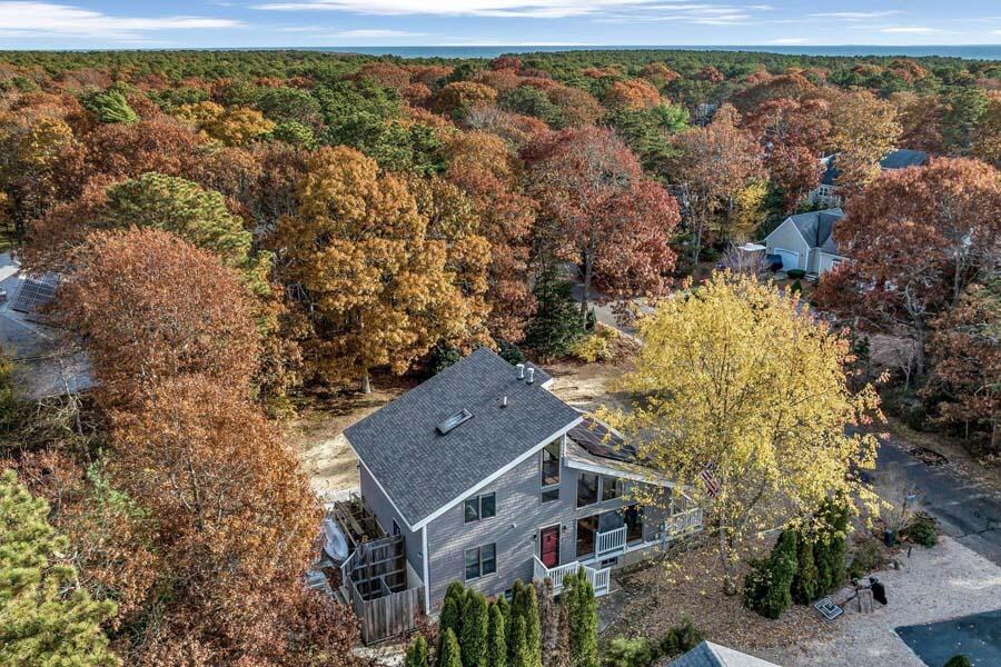 45 Manitoba Road Mashpee, MA 02649 - Photo 23 of 34 an aerial view of house with yard