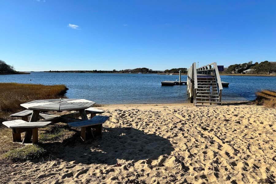 45 Manitoba Road Mashpee, MA 02649 - Photo 32 of 34 a view of a terrace with chairs