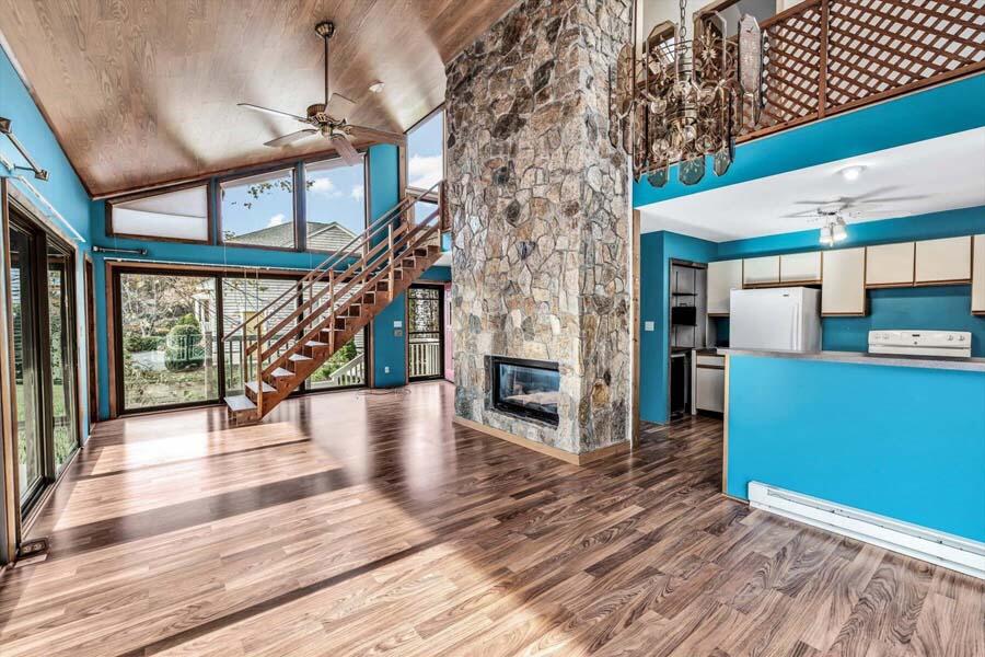 45 Manitoba Road Mashpee, MA 02649 - Photo 4 of 34 a view of entryway and hall with wooden floor