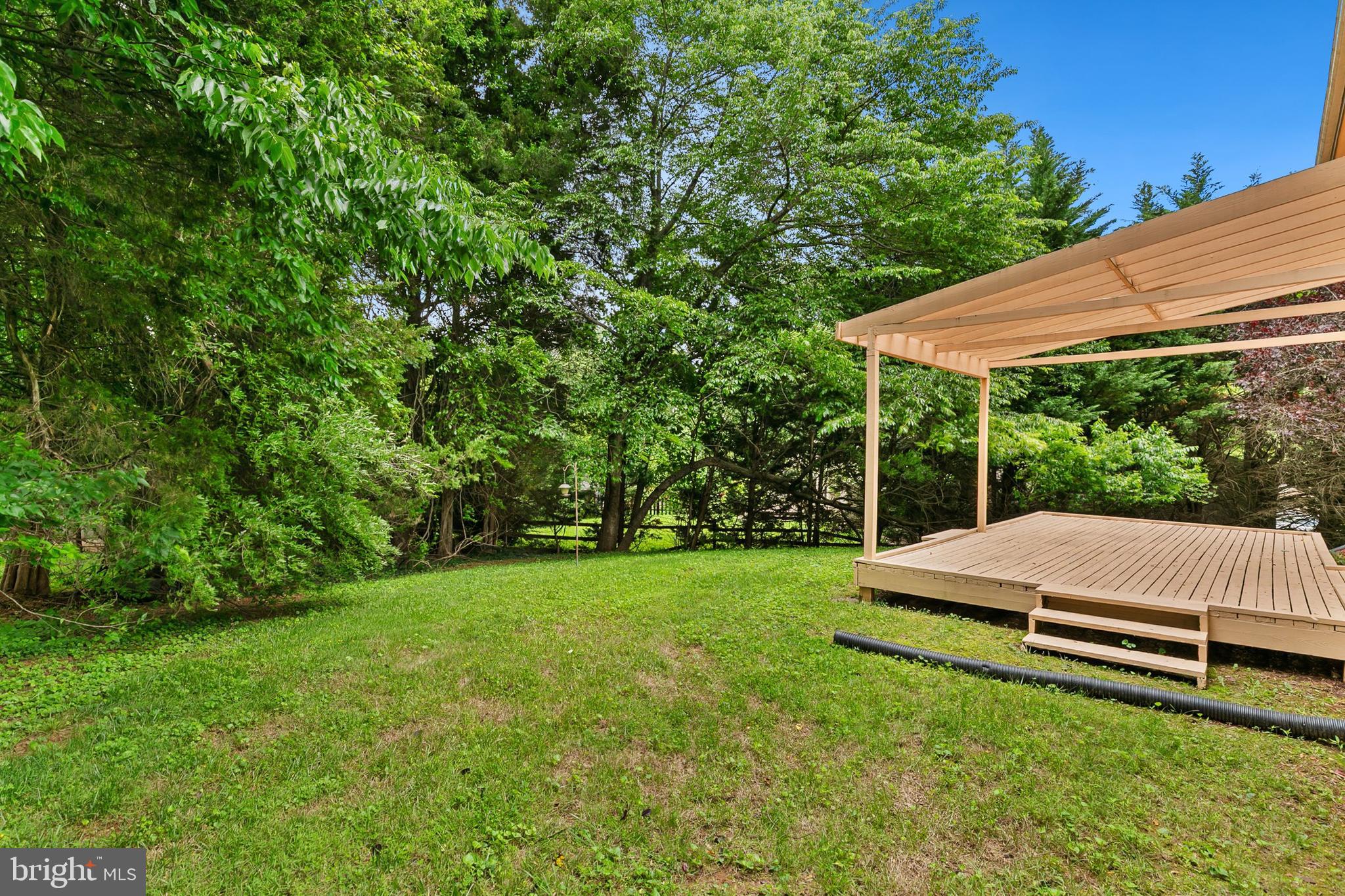 11501 Piney Lodge Road North Potomac, MD 20878 - Photo 48 of 64 a view of a patio with a yard
