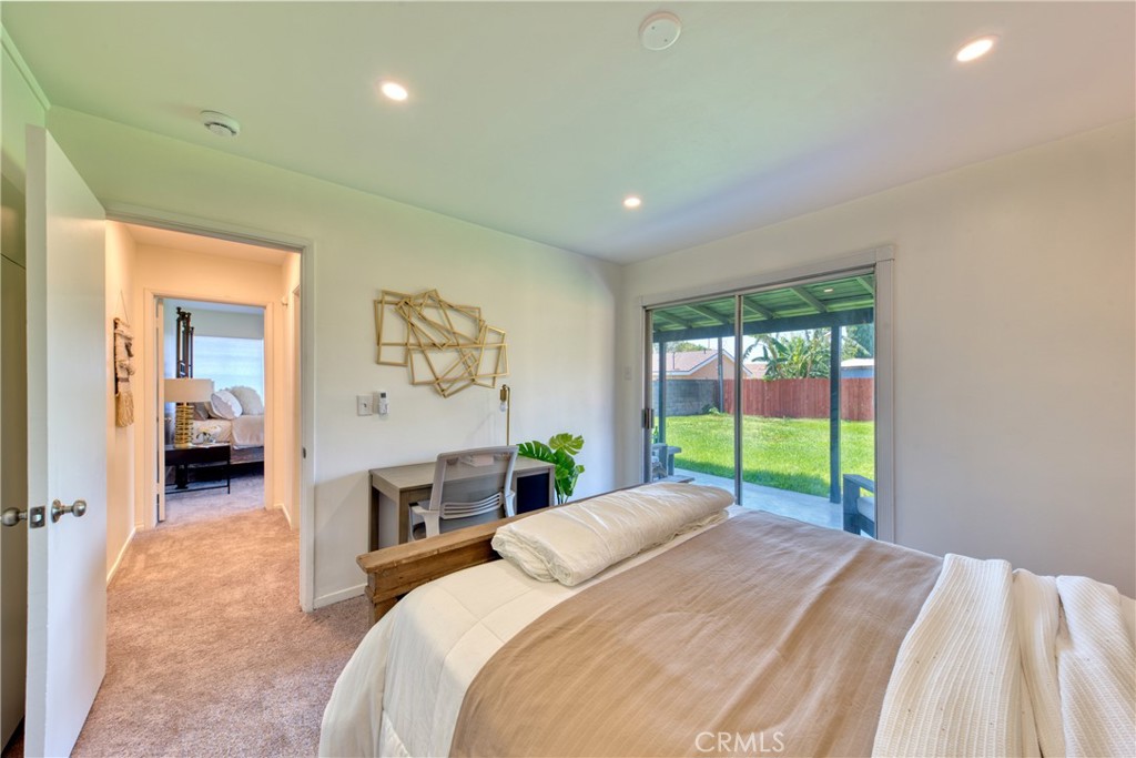 2531 Calmia Road Duarte, CA 91010 - Photo 19 of 30 a bed room with a bed and a television