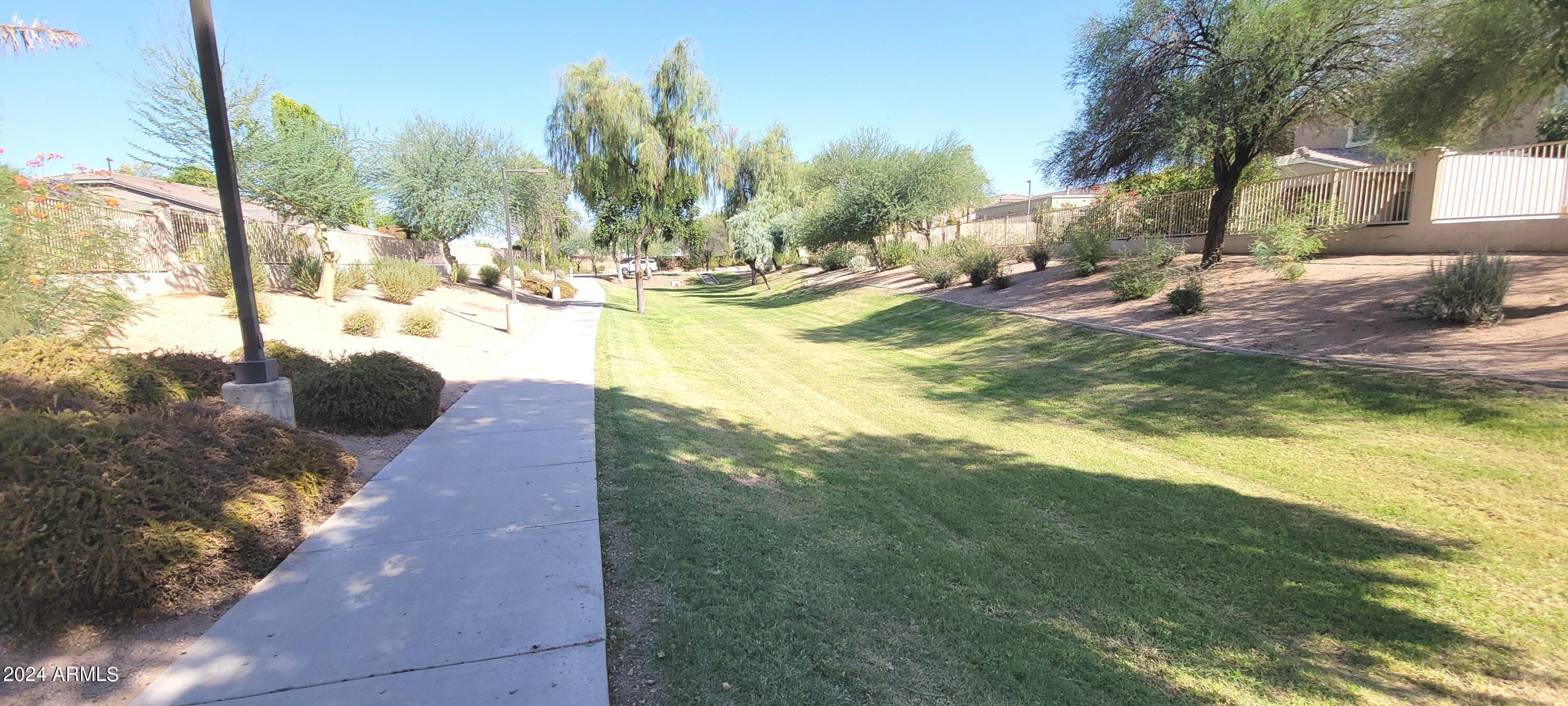3236 East Phelps Street Gilbert, AZ 85295 - Photo 42 of 50 a view of backyard of the house