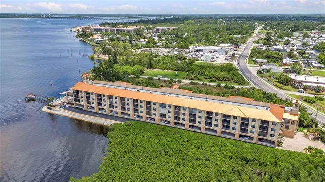 a view of a city from a balcony