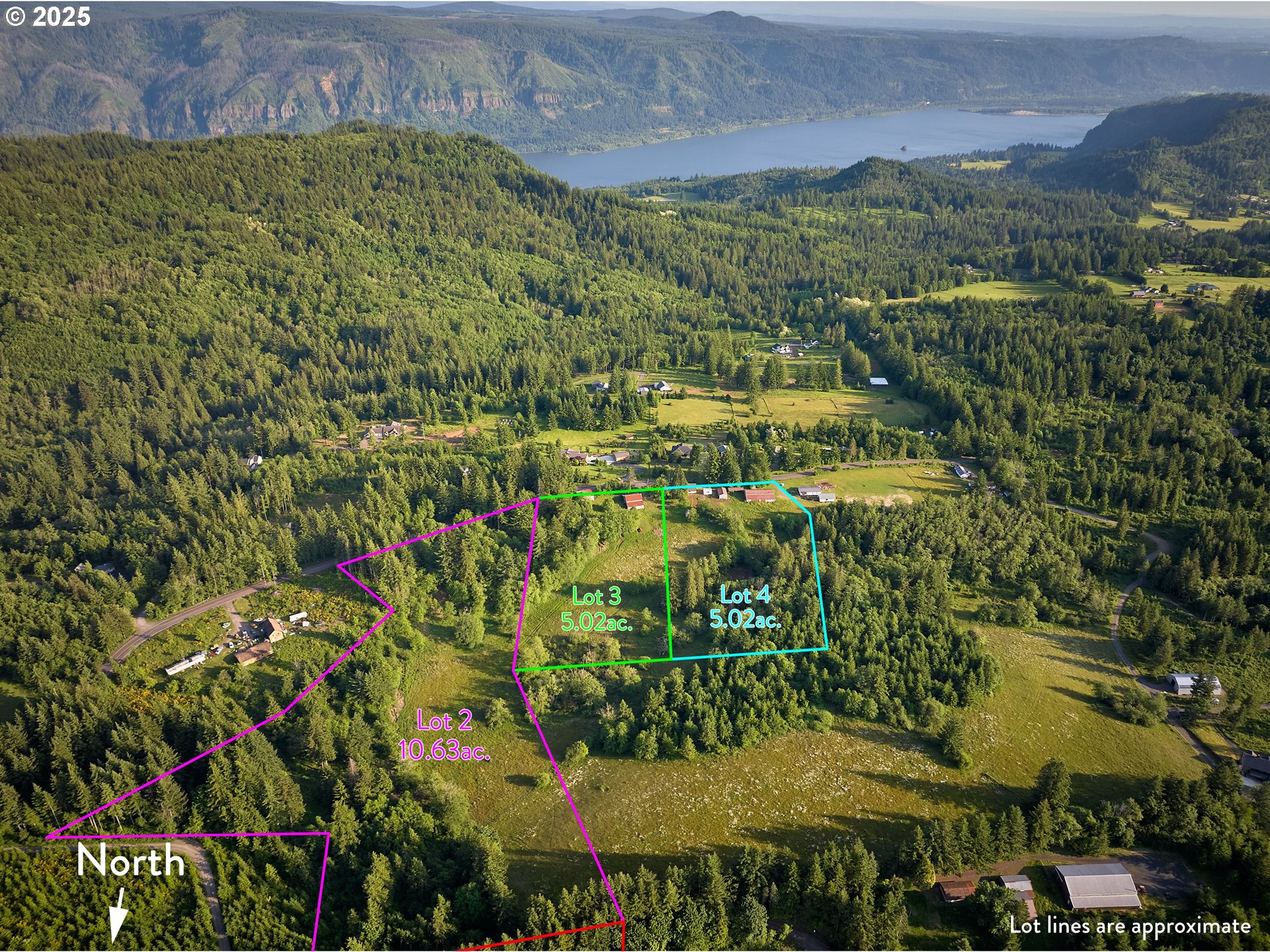 1671 Mabee Mines Road, Unit 3 Washougal, WA 98671 - Photo 5 of 19 a view of a bunch of trees and houses